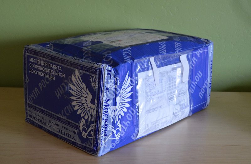 Ms Mary's package from Russia