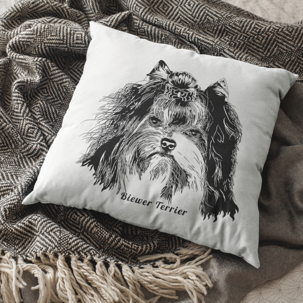 Biewer Terrier Pillow Case Sir Remington