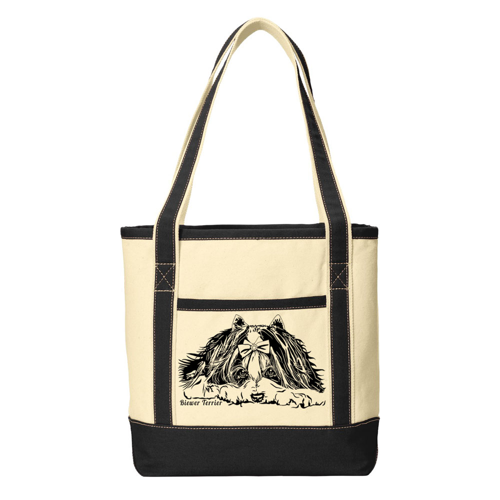 Biewer Terrier Tote Bag